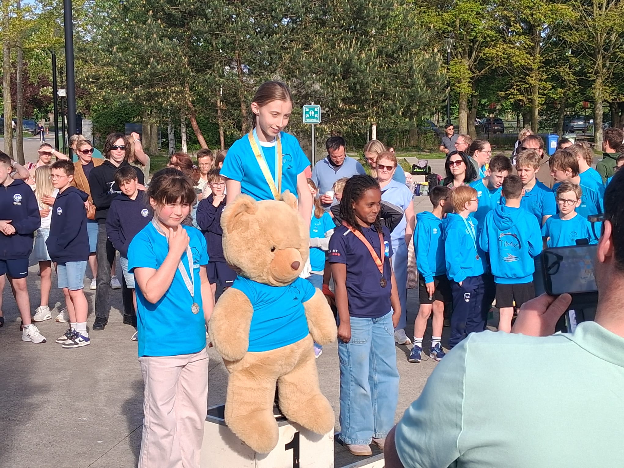 TiMe Swimming Team sterk vertegenwoordigd op finale in Puyenbroeck.
